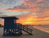 Sunset and Guard Station